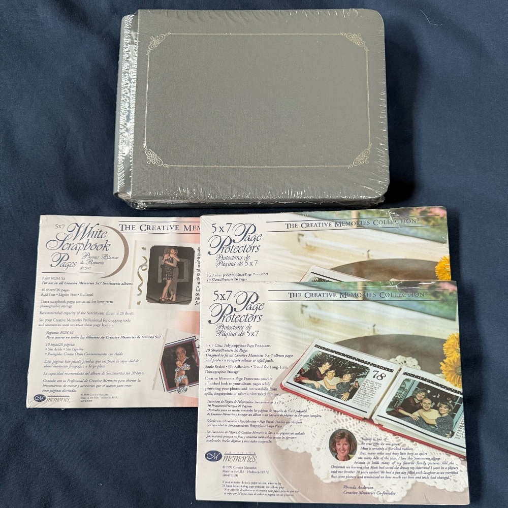 New Creative Memories 5"x7" Album Set